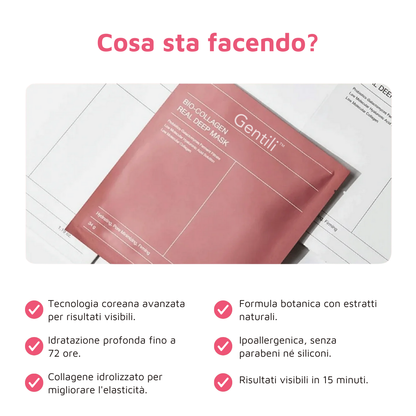 Maschera al Bio-Collagene Gentili™