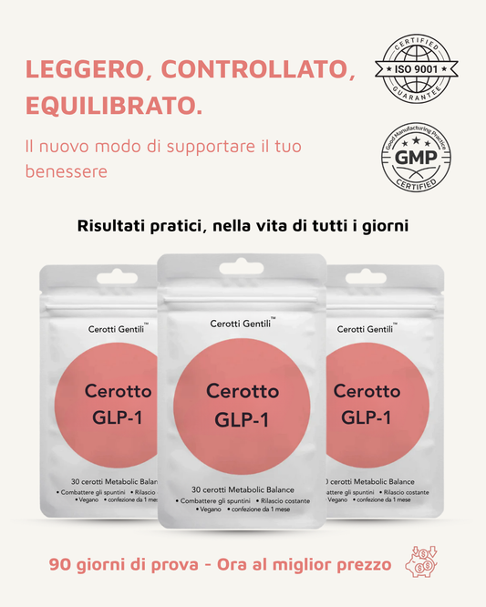 GENTILI™ Cerotti GLP-1 con Berberina